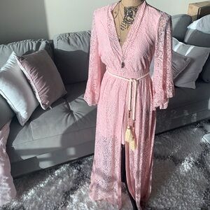 NWT venus lace maxi dress